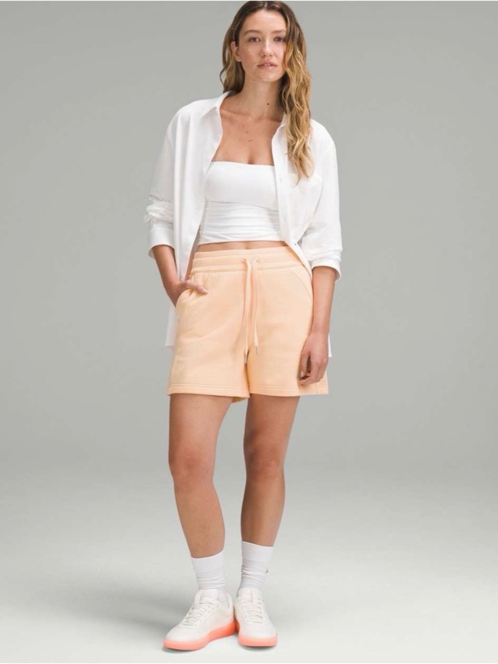 Lululemon Scuba high rise shorts 5” size 12